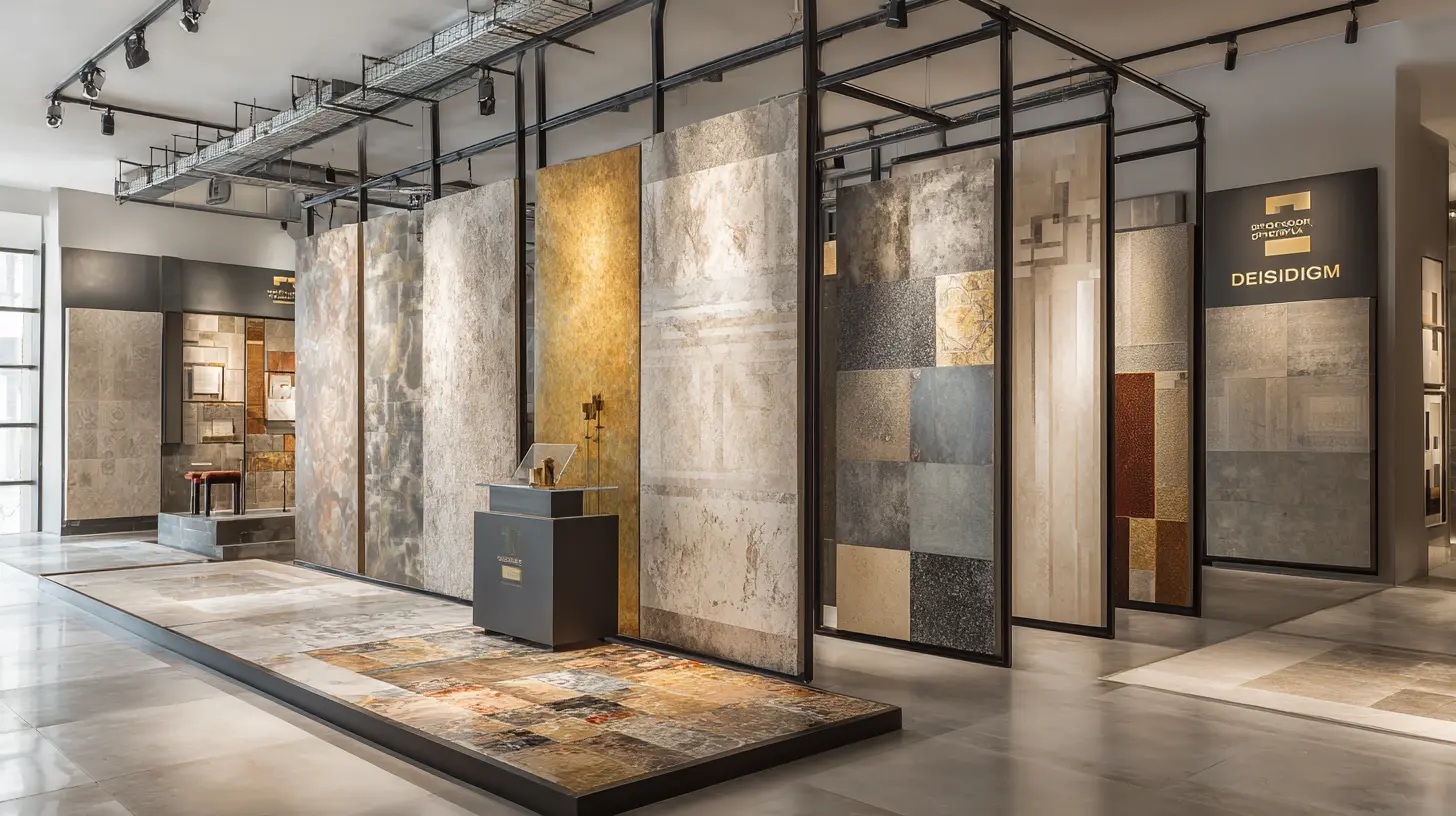 Premium tile showroom and product display